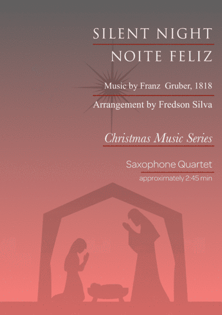 Silent Night - Saxophone Quartet (arr. Fredson Silva)