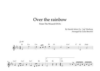 Over The Rainbow (arr. Cadu Barcelos)