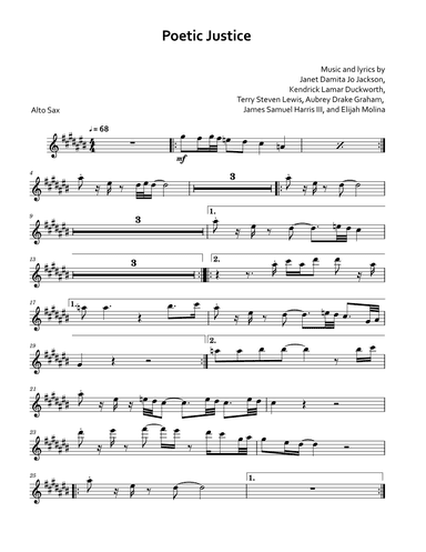 Poetic Justice (arr. David Lartey)