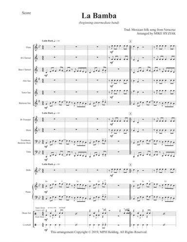 La Bamba (arr. Mike Hyziak)