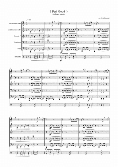 I Got You (i Feel Good) (arr. Avni Krasniqi)