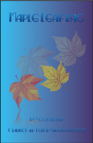 Maple Leaf Rag, by Scott Joplin, for Clarinet and Tenor Saxophone Duet (arr. David McKeown)