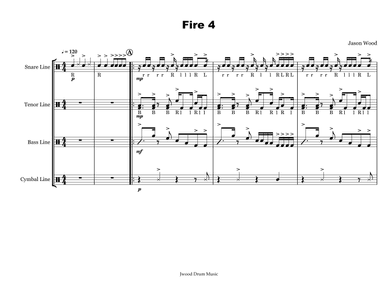Fire 4 (Drumline Cadence)