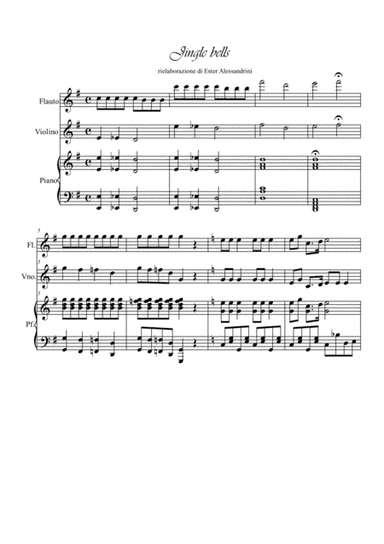 Jingle bells swing trio (arr. Ester Alessandrini)