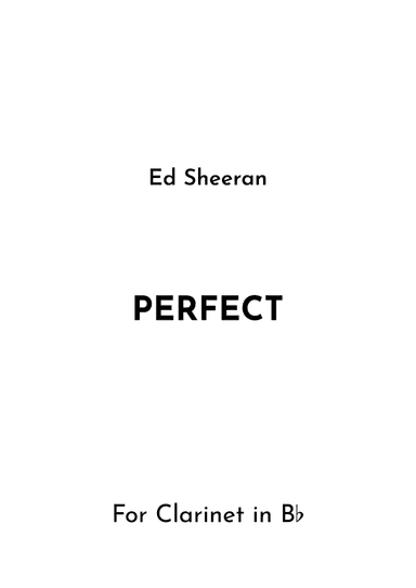Perfect (arr. Jireh J.)