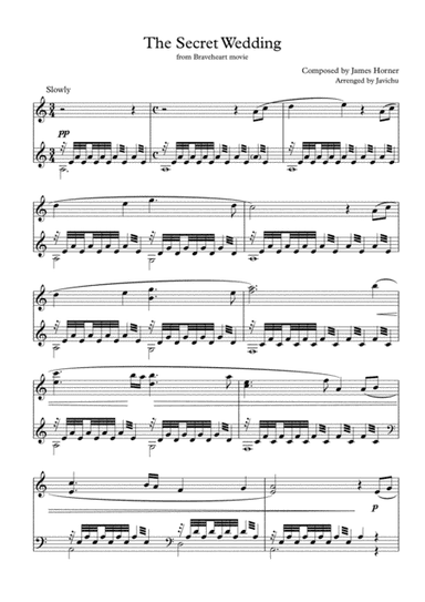 The Secret Wedding (arr. Javichu)