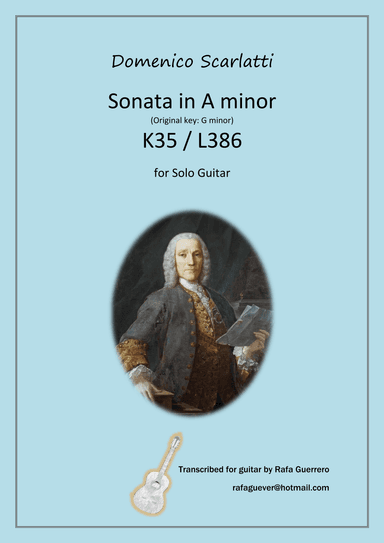 Sonata K35 / L386 (arr. Rafa Guerrero)