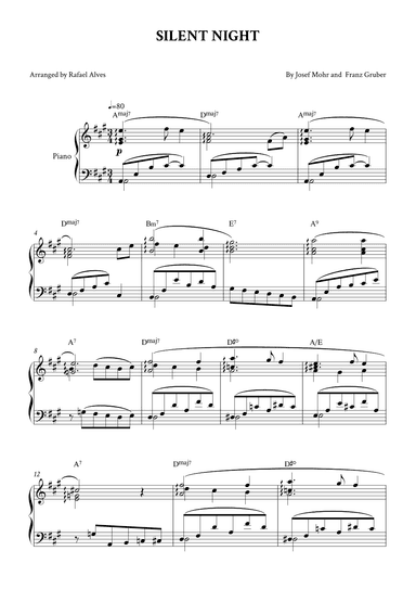 Silent Night (arr. Rafael Alves)