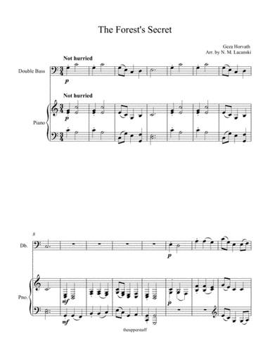 The Forest's Secret (arr. Nick Lacanski)