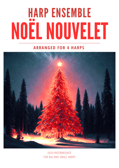 Noël Nouvelet - Harp Ensemble (arr. Marcelo Penido)