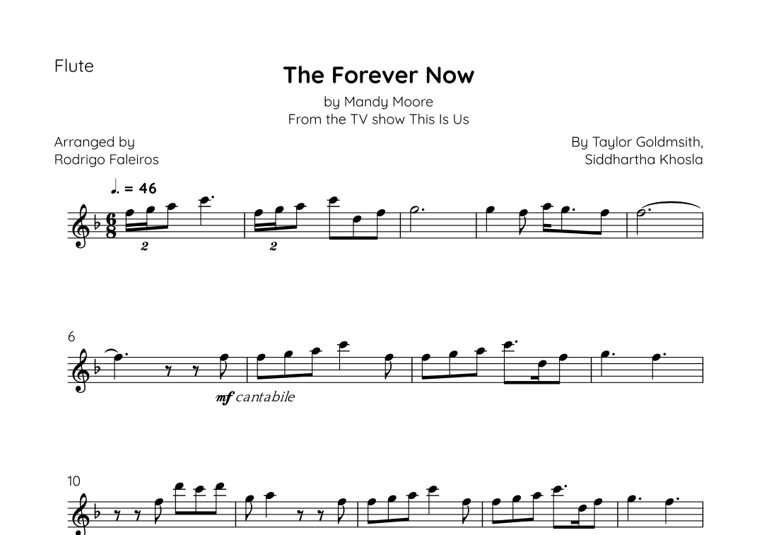 The Forever Now (arr. Rodrigo Faleiros)