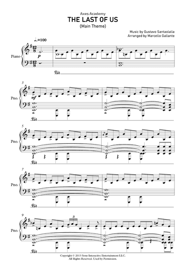 The Last Of Us (arr. Marcello Gallante)