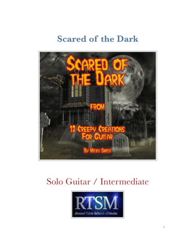 Scared of the Dark from 13 Creepy Creations for Guitar