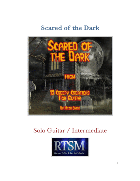 Scared of the Dark from 13 Creepy Creations for Guitar
