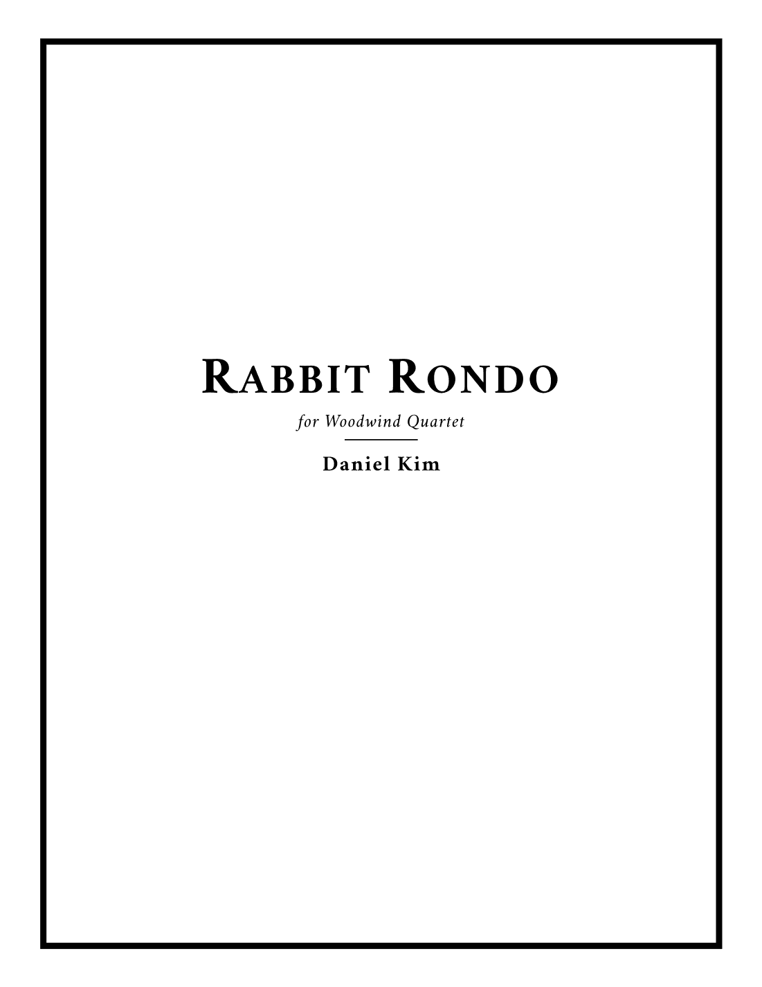Rabbit Rondo