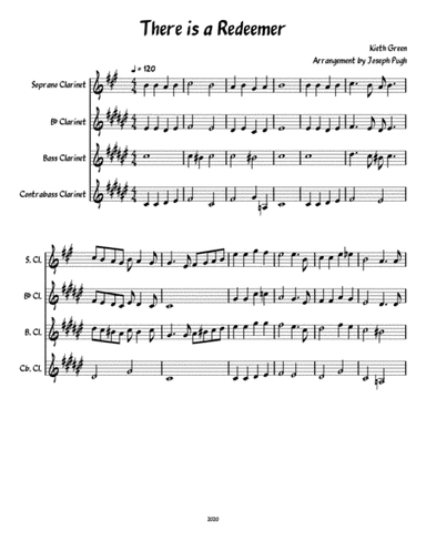 There Is A Redeemer (arr. Joseph Pugh)