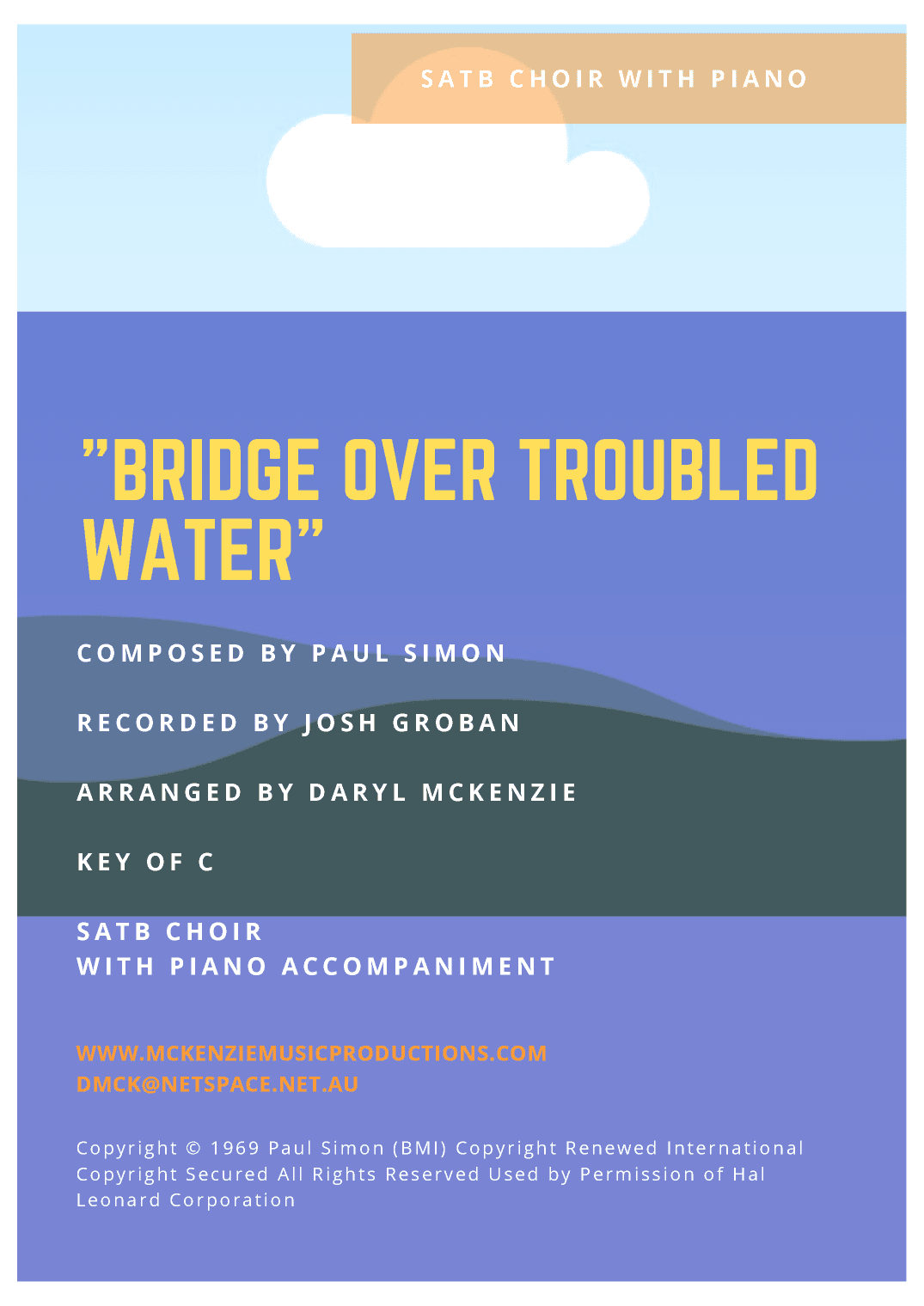 Bridge Over Troubled Water (arr. Daryl McKenzie)