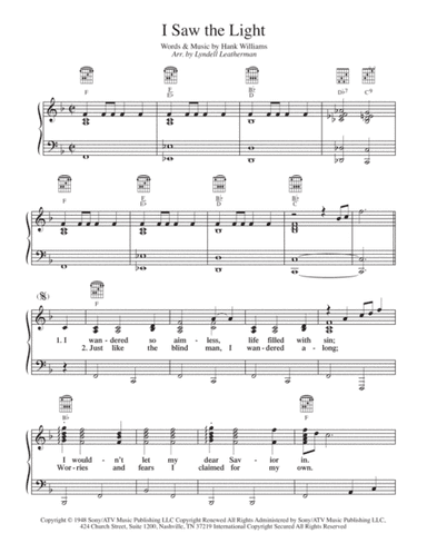 I Saw The Light (arr. Lyndell Leatherman)