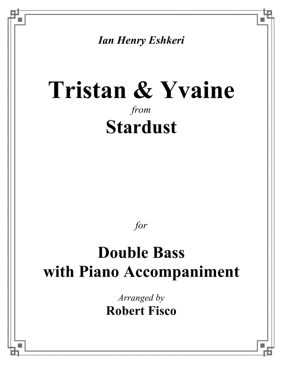 Tristan & Yvaine (arr. Robert Fisco)