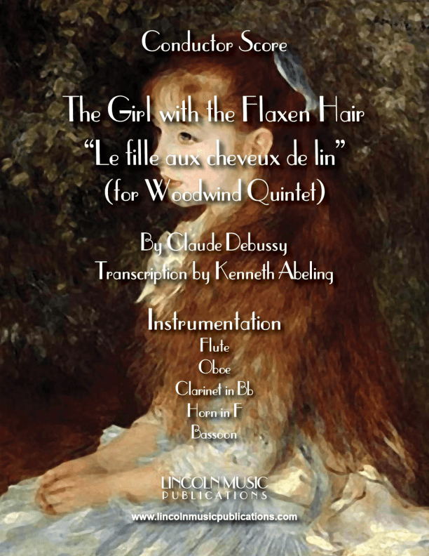 The Girl with the Flaxen Hair (for Woodwind Quintet) (arr. Kenneth Abeling)