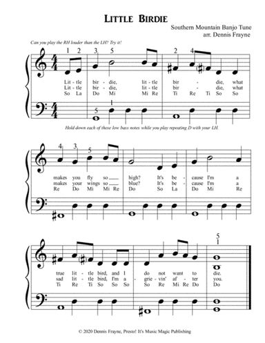 Little Birdie (arr. Dennis Frayne)