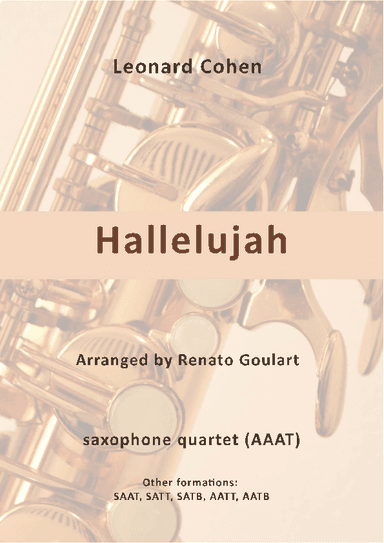 Hallelujah (arr. Renato Goulart)