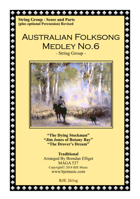 Australian Folksong Medley No. 6 - String Group (Optional Percussion) (arr. Brendan Elliget MAGA 537)