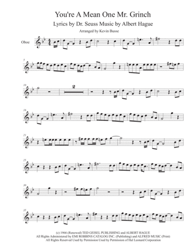You're A Mean One, Mr. Grinch (arr. Kevin Busse)