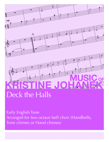 Deck the Halls (Two octave. Reproducible.) (arr. Kristine Johanek)