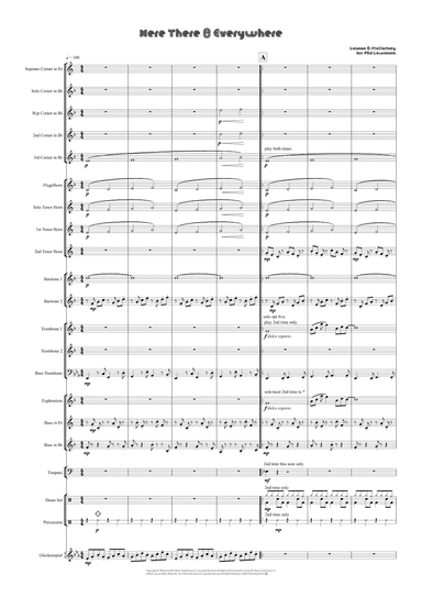 Here, There And Everywhere (arr. Phillip Lawrence)