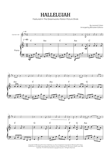 Hallelujah (arr. Benzaiten Editions)