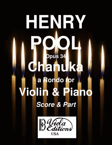 Opus 34, "Chanukka", a Rondo for Violin & Piano