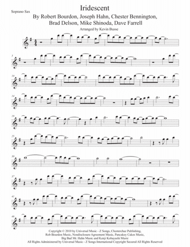 Iridescent (arr. Kevin Busse)