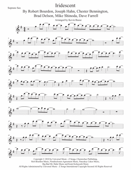 Iridescent (arr. Kevin Busse)