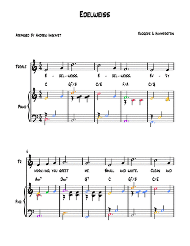 Edelweiss (arr. Andrew Ingkavet)