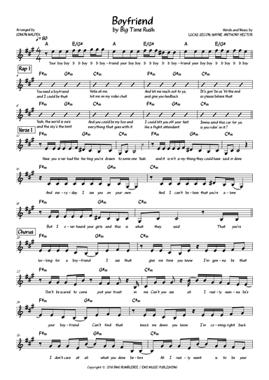 Boyfriend (arr. Simon Waldek)
