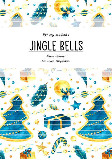Jingle Bells for solo Cello with chords (arr. Laura Chegwidden)