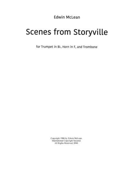 Scenes from Storyville