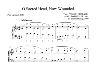 O Sacred Head, Now Wounded (arr. Joseph T. Dunlap)