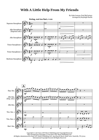 With A Little Help From My Friends (arr. Kayleigh Huelin)