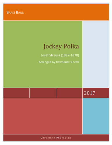 Jockey Polka - Josef Strauss - For Brass Band (arr. Raymond Fenech)