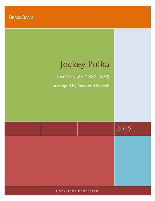 Jockey Polka - Josef Strauss - For Brass Band (arr. Raymond Fenech)
