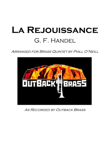 La Rejouissance (arr. Phill O'Neill)