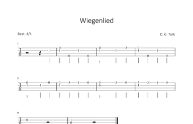 Wiegenlied (arr. Bettina Schipp)