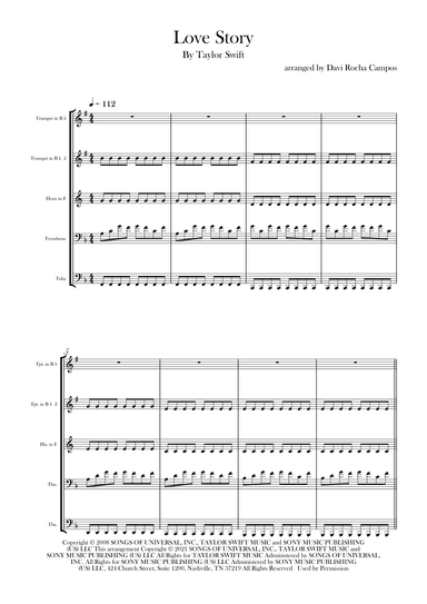 Love Story (arr. Davi Rocha Campos)