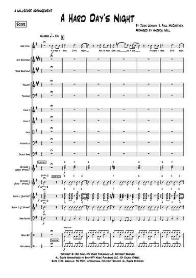 A Hard Day's Night (arr. Andrew Will)
