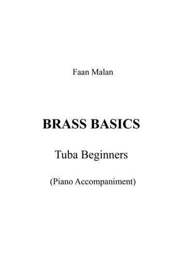 BRASS BASICS - Tuba Beginners (Piano accompaniment)