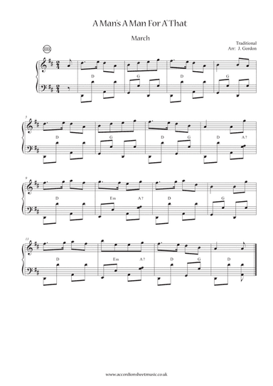 A Man's A Man For A' That (arr. Julia Gordon)