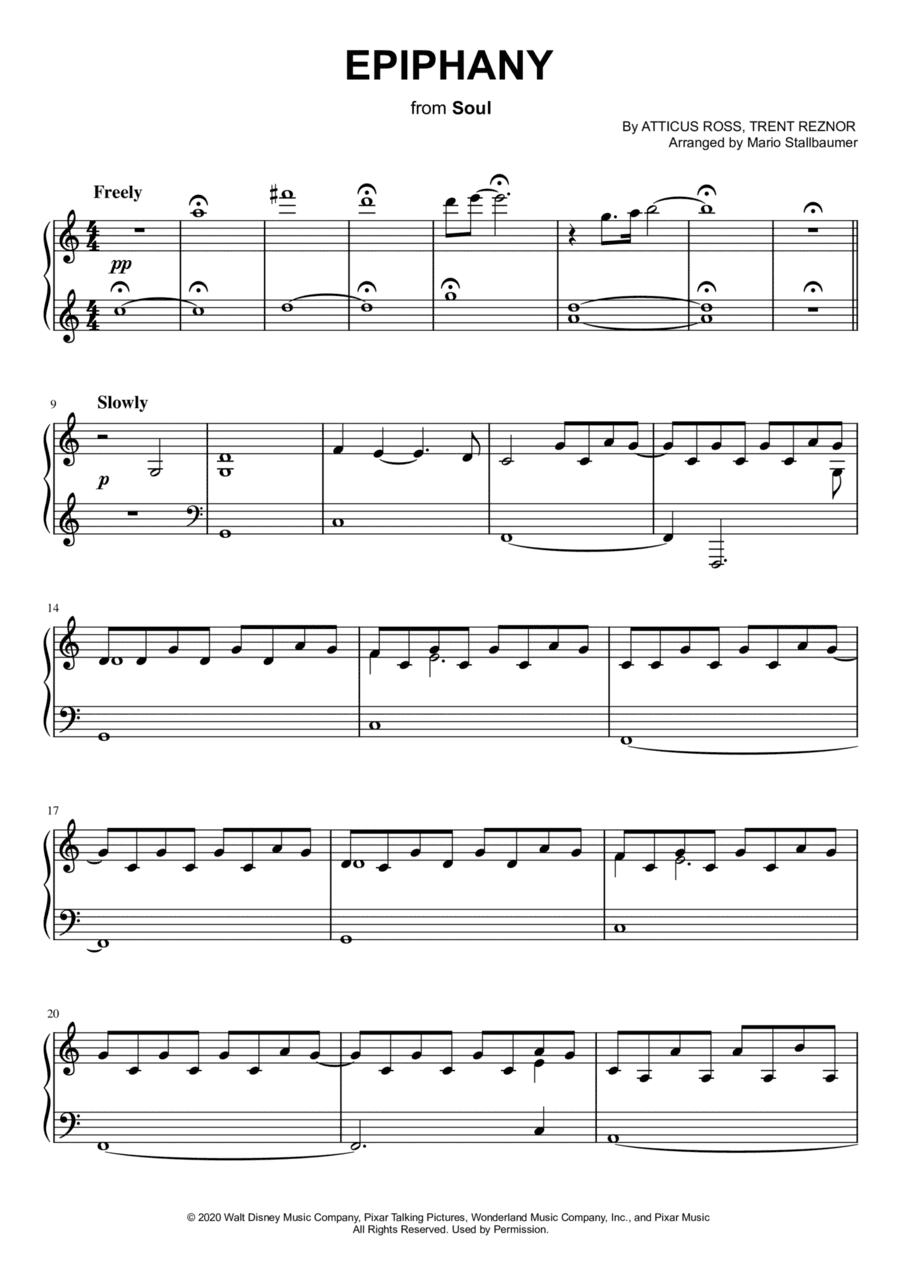 Epiphany (arr. Mario Stallbaumer)