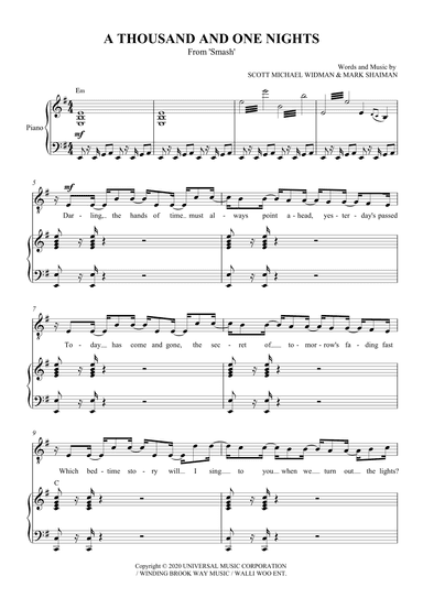 A Thousand And One Nights (arr. SCMusic)